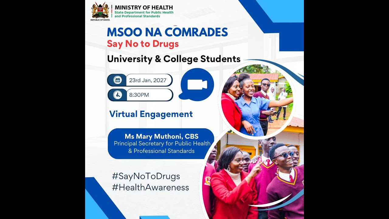 MSOO NA COMRADES - Say No to Drugs