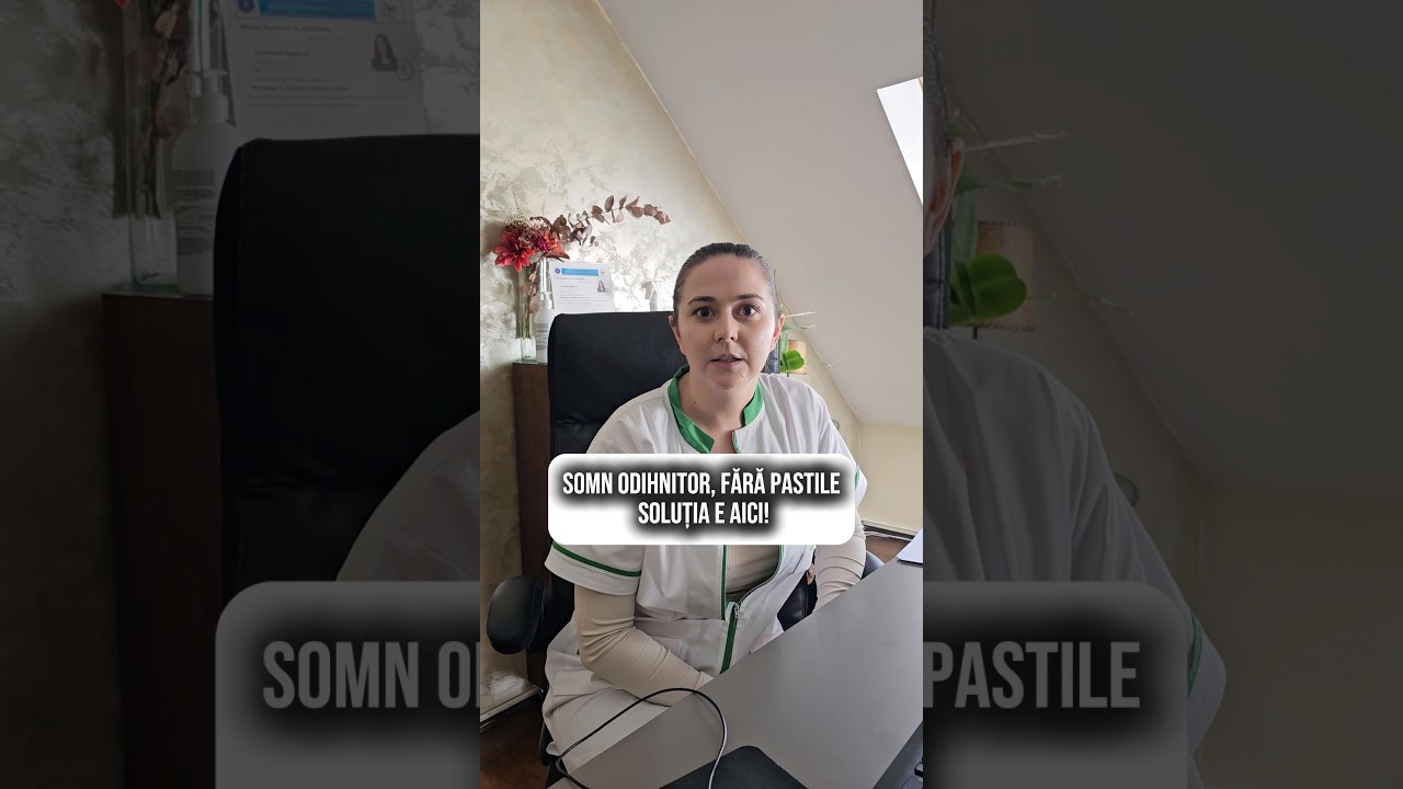 Somn odihnitor, fără pastile. Soluția este aici🌿