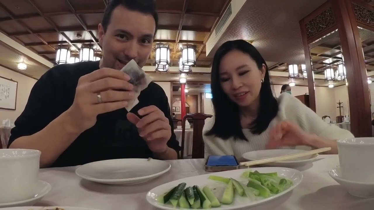 台北福華大飯店江南村烤鴨三吃！老公說真的是無可匹敵香味四溢XDD