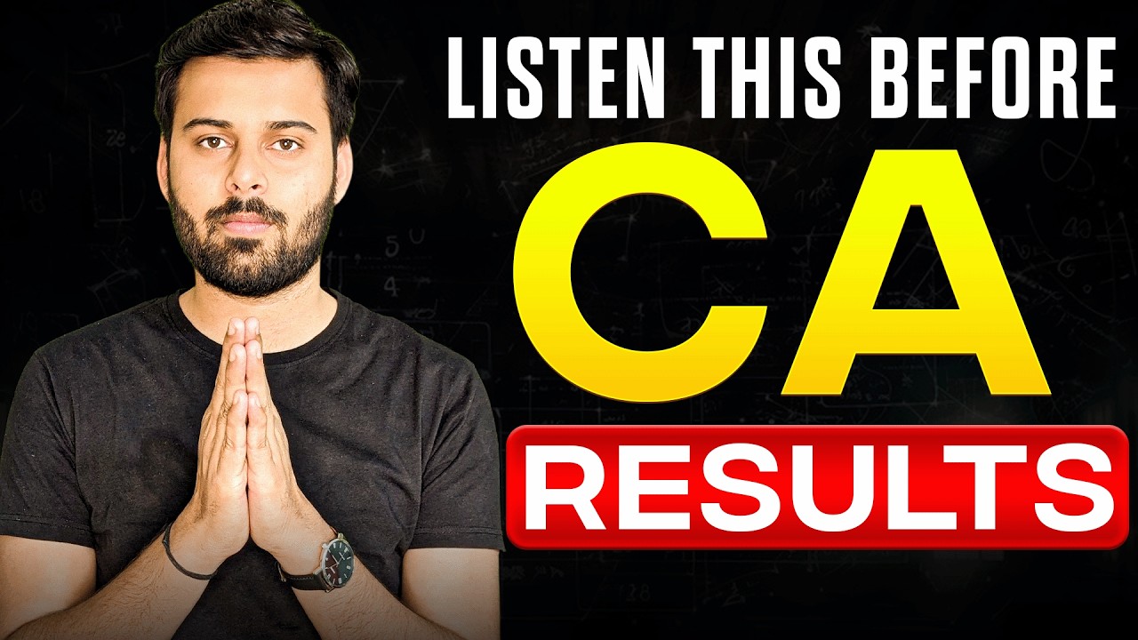 CA Jan 26 Results || Special Video for YOU