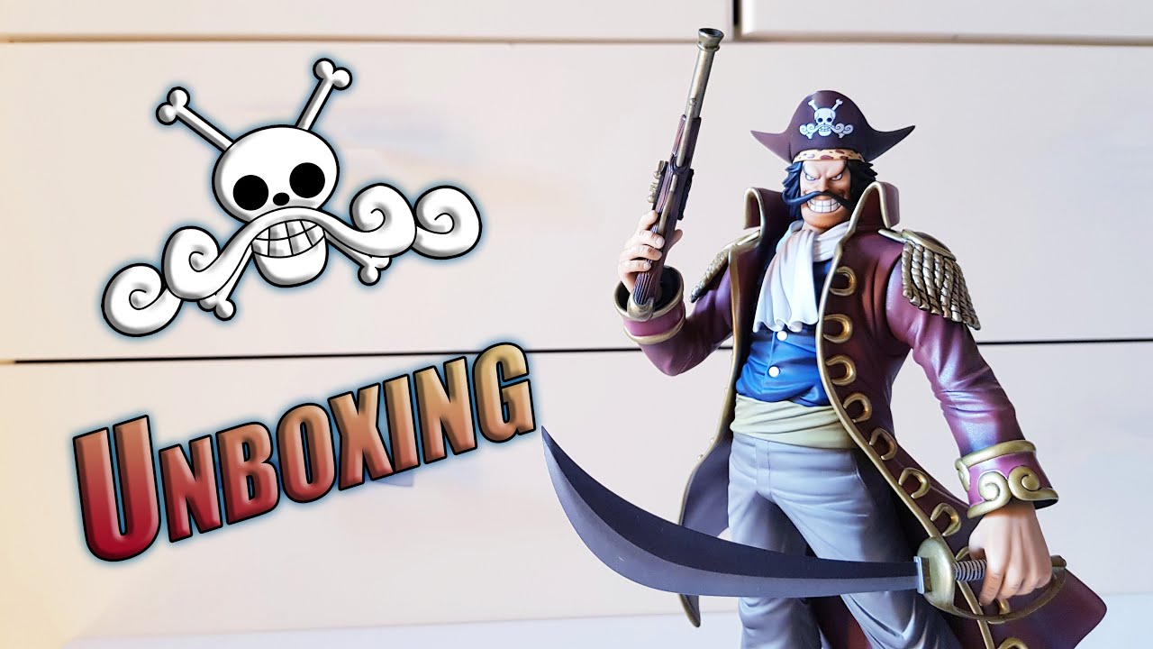 One Piece Megahouse P.O.P. Dx Gold D. Roger Unboxing