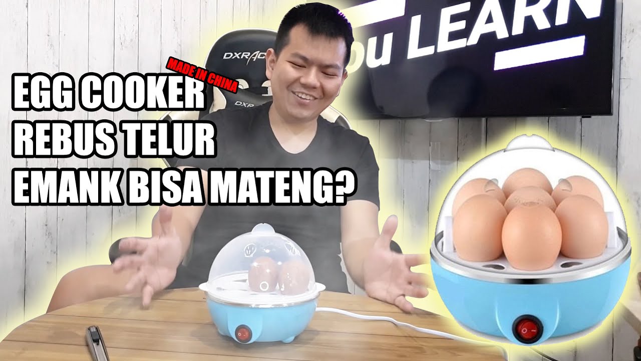 REVIEW EGG COOKER ALAT MEREBUS TELOR | MATENG GA NIH??