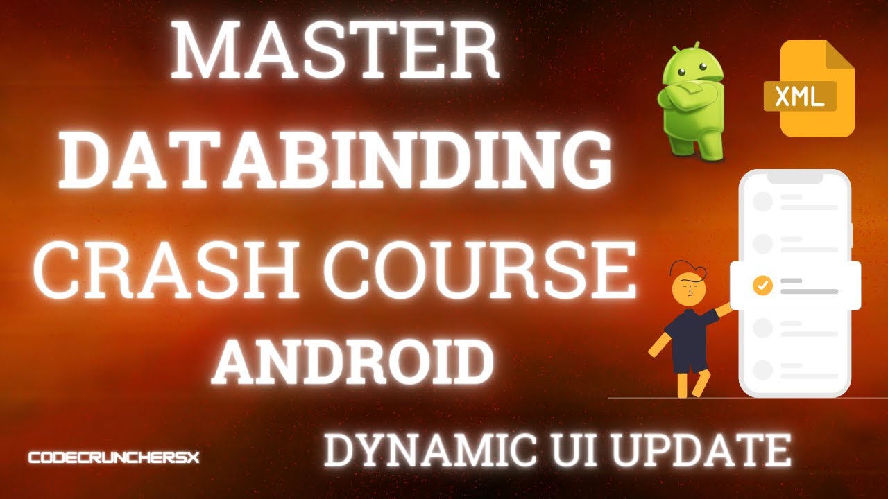 Master #Databinding in #Android Development | Crash Cource | English
