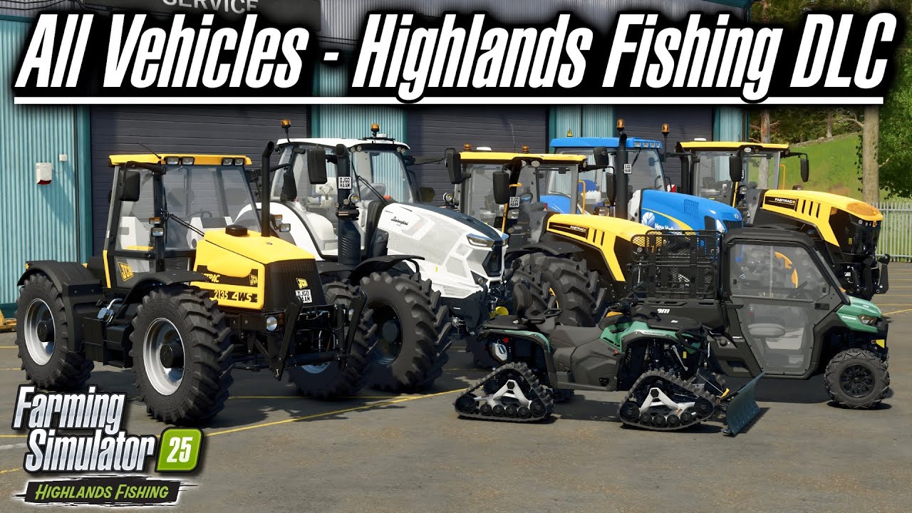 Совершенно новая техника &mdash; дополнение Highlands Fishing | Farming Simulator 25