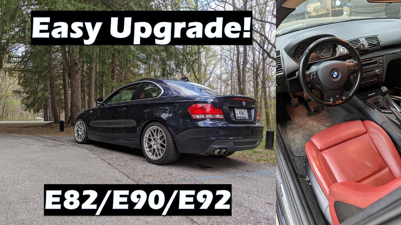 How to Replace/Install a Steering Wheel on a BMW 135i (E82/E90/E92)