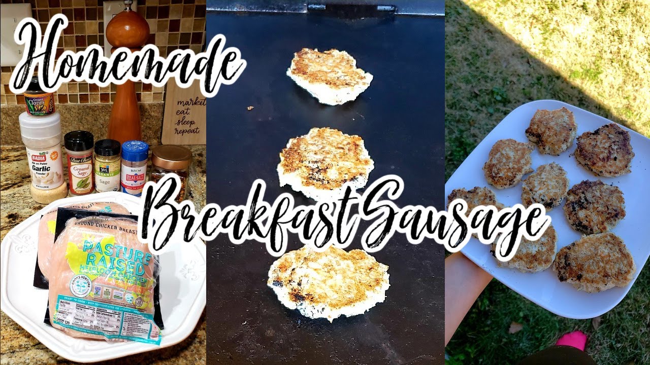 HOMEMADE BREAKFAST SAUSAGE | KETO/GLUTEN FREE/PALEO | NICOLE BURGESS