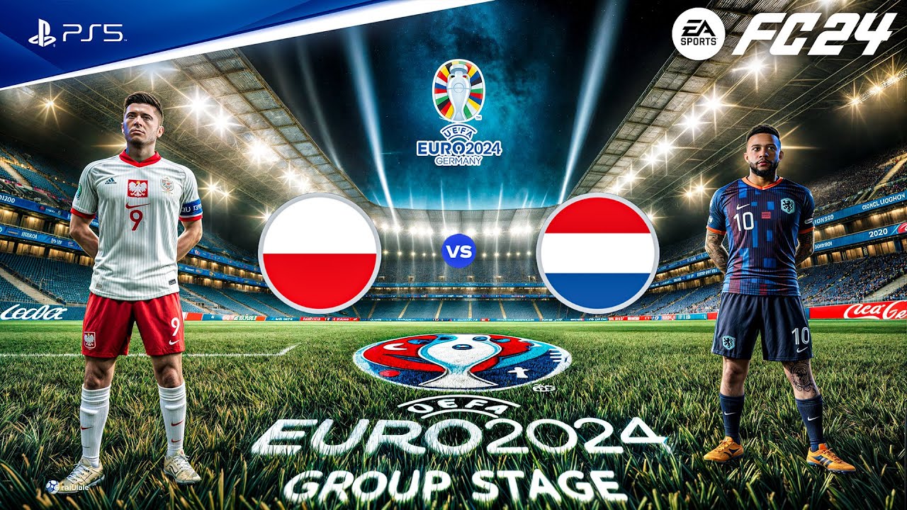 FC 24 - Poland vs. Netherlands | UEFA EURO 2024 Group D | PS5™ [4K60]