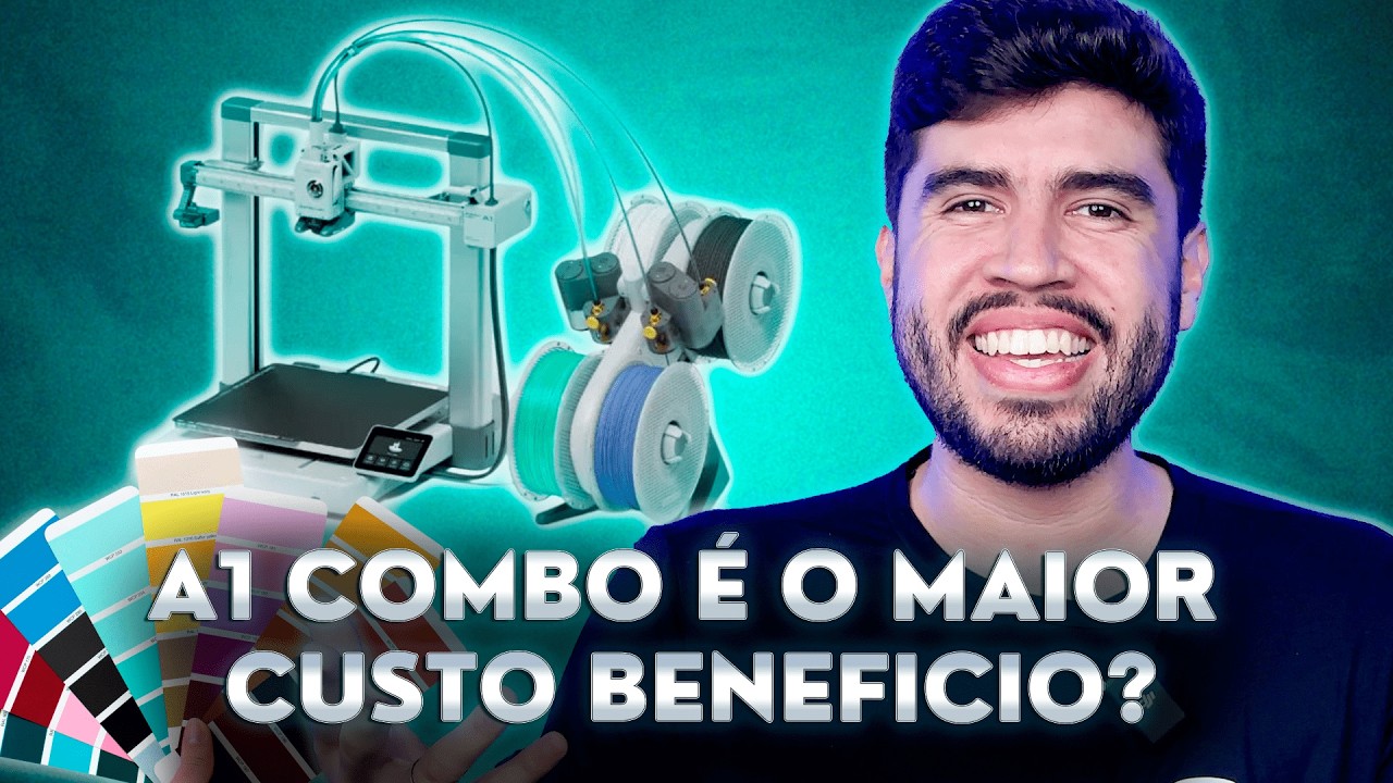 Review de Impressora 3D - Tudo que voc&ecirc; precisa saber antes de comprar a sua Bambulab A1