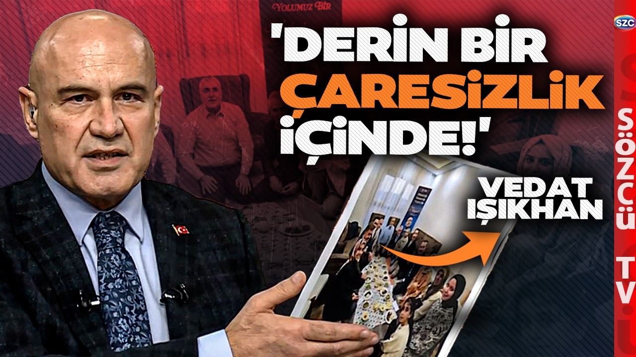 Turhan Çömez Vedat Işıkhan'a Ateş Püskürdü! Erdoğan Resimli İftar Sofrasını Yerden Yere Vurdu!
