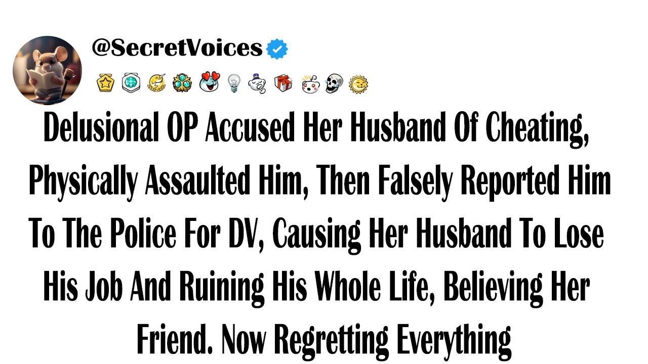 Delusional OP Accused Her Husband Of Cheating, Physically Assaulted Him, Then Falsely Reported Hi...