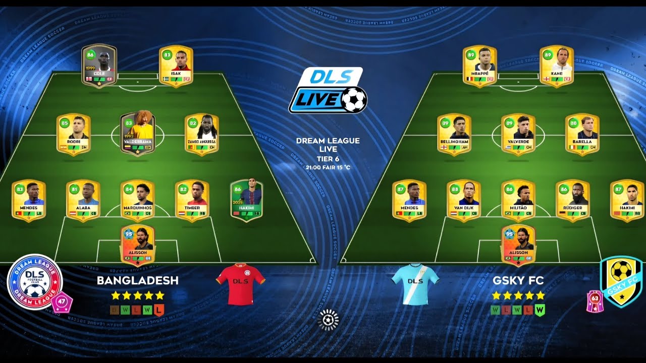 DLS 2026 | DREAM LEAGUE LIVE | ROAD TO TIER 1 (3 Matches-Tier 6-1st Try-Part 1) 😎 Great Comebacks