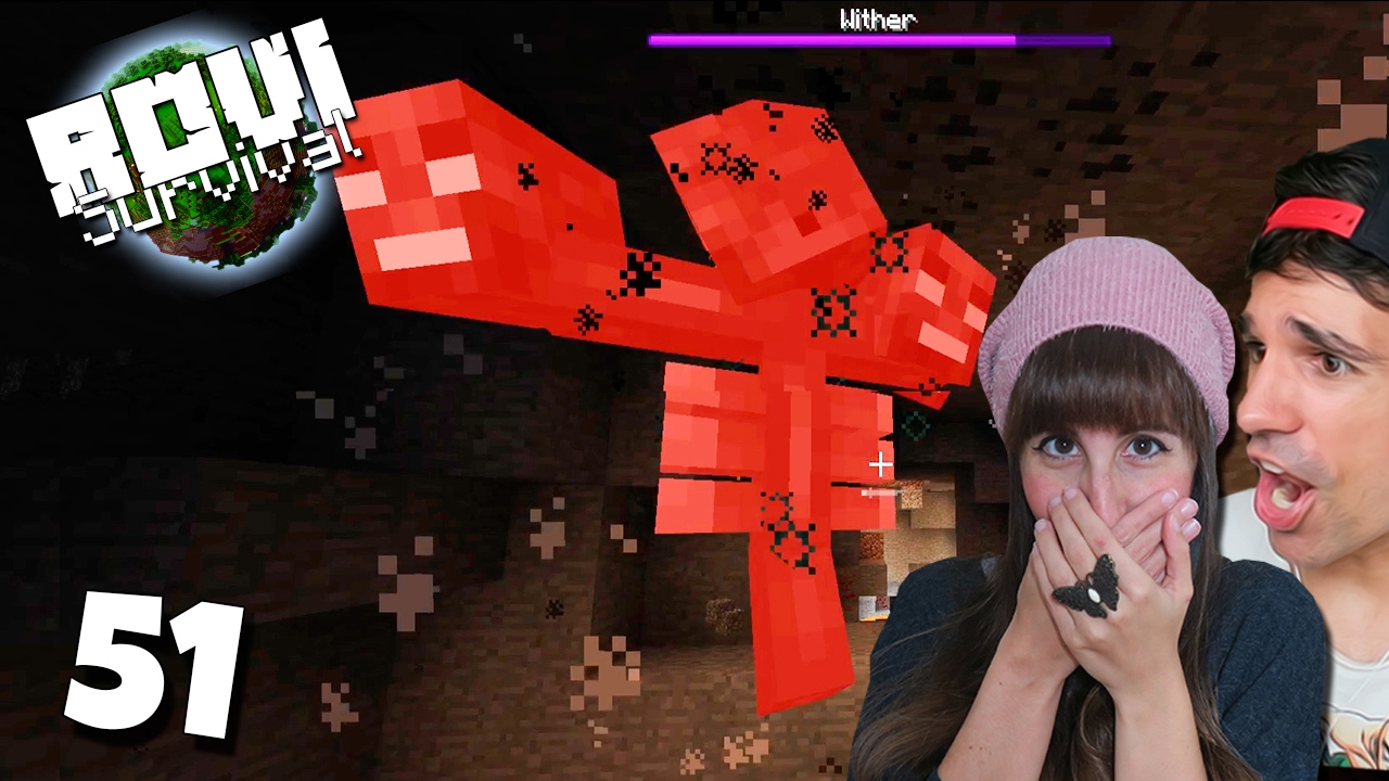 LA GRAN BATALLA CONTRA EL WITHER CON MEL | Rovi Survival Minecraft | Episodio 51
