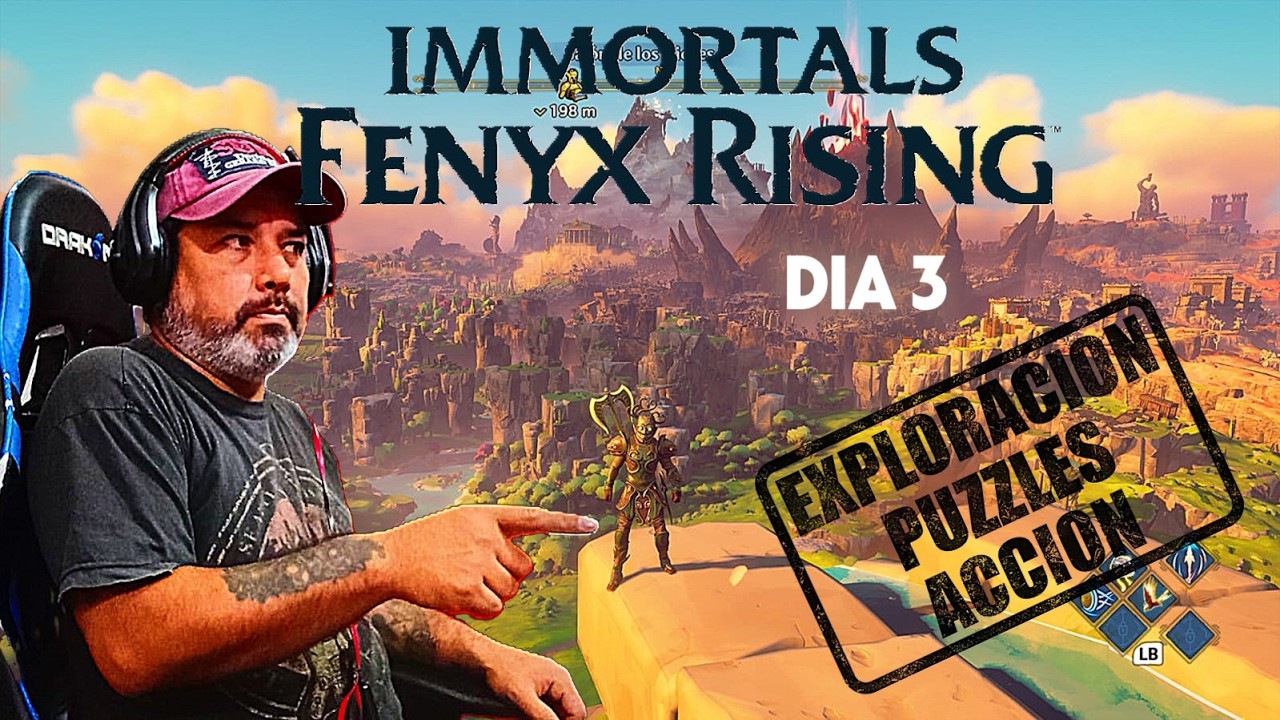 Immortals - Fenyx Rising - Gameplay - Dia 3 - Exploración, acción y puzzles