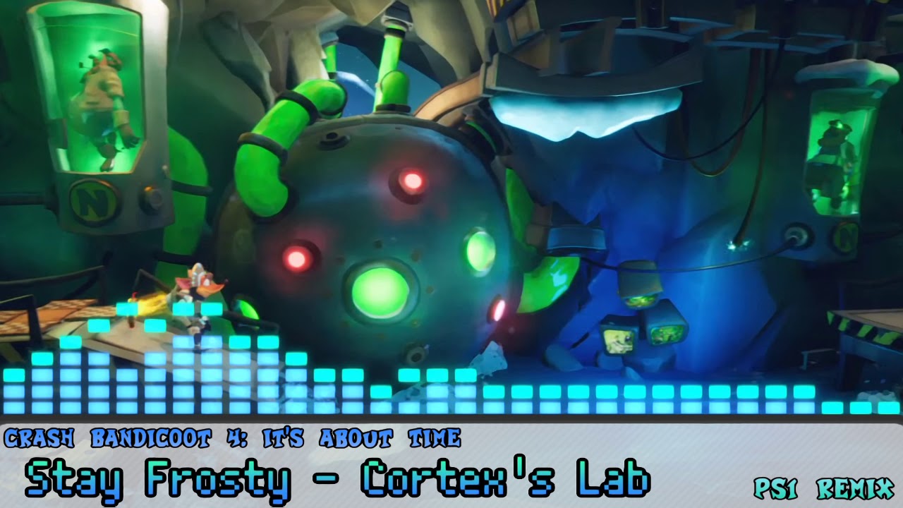 Crash Bandicoot 4 - Stay Frosty - Cortex's Lab  (PS1 Remix)