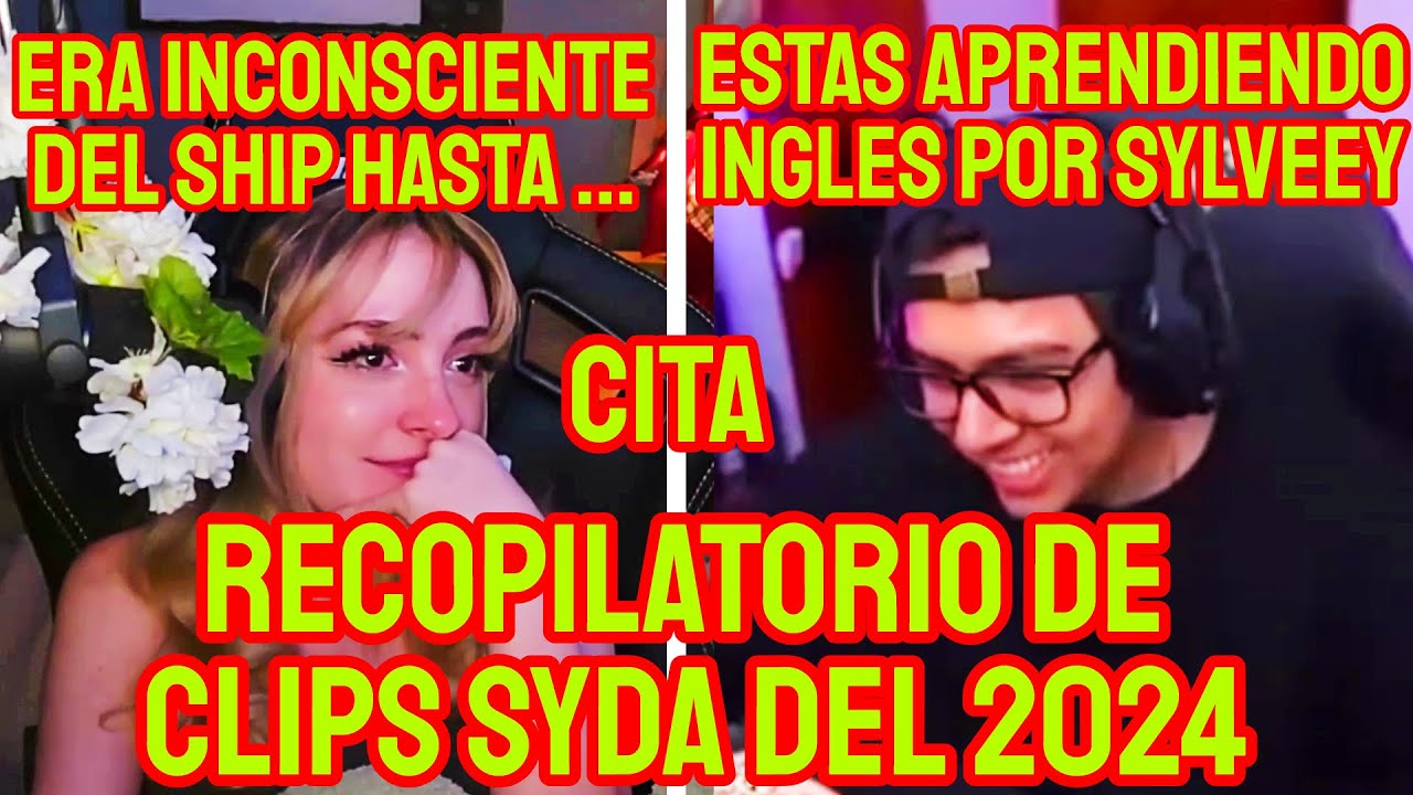 RECOPILACION DE CLIPS SYDA (DAARICK Y SYLVEEY) EN EL 2024 + STREAMERS QUE QUEM4R0N