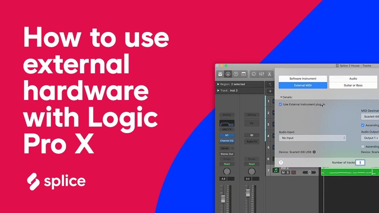 Как использовать внешнее оборудование и аналоговые синтезаторы с Logic X