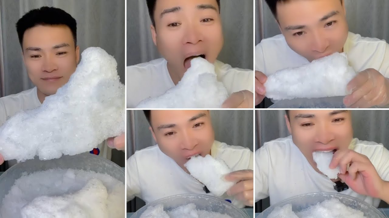 ONLY BITES / FREEZER FROST EATING / WHITE ICE EATING / SHAVED ICE EATING / HIS  SOLO / ASMR