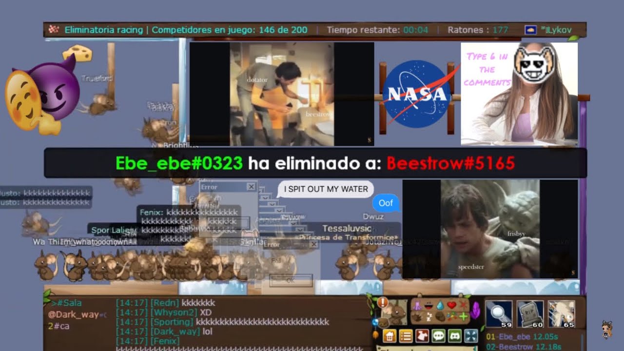 +200 MICE RACING LUA FUNNY MOMENTS/HIGHLIGHTS #4 | TRANSFORMICE