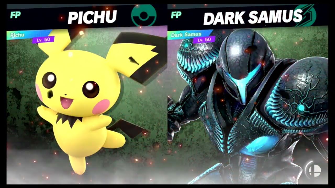 Super Smash Bros Ultimate Amiibo Fights – Pichu vs the World #67 Pichu vs Dark Samus