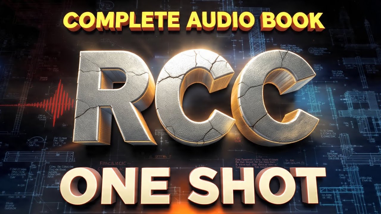 RCC ONE SHOT | AUDIOBOOK | GATE/ESE | ENGINEER ROCKY | #rcc #oneshot #engineerrocky