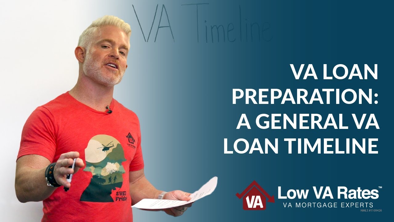 VA Loan Preparation: A general VA loan timeline