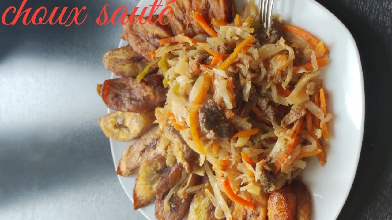 choux sauté recette, cette façon de faire pourrait vous intéresser 😍👍🏾