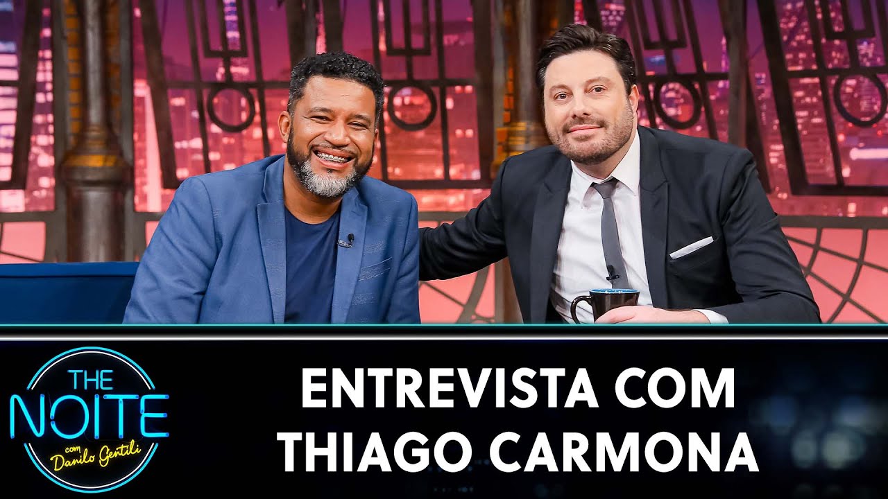 Entrevista com o comediante Thiago Carmona | The Noite (01/07/24)