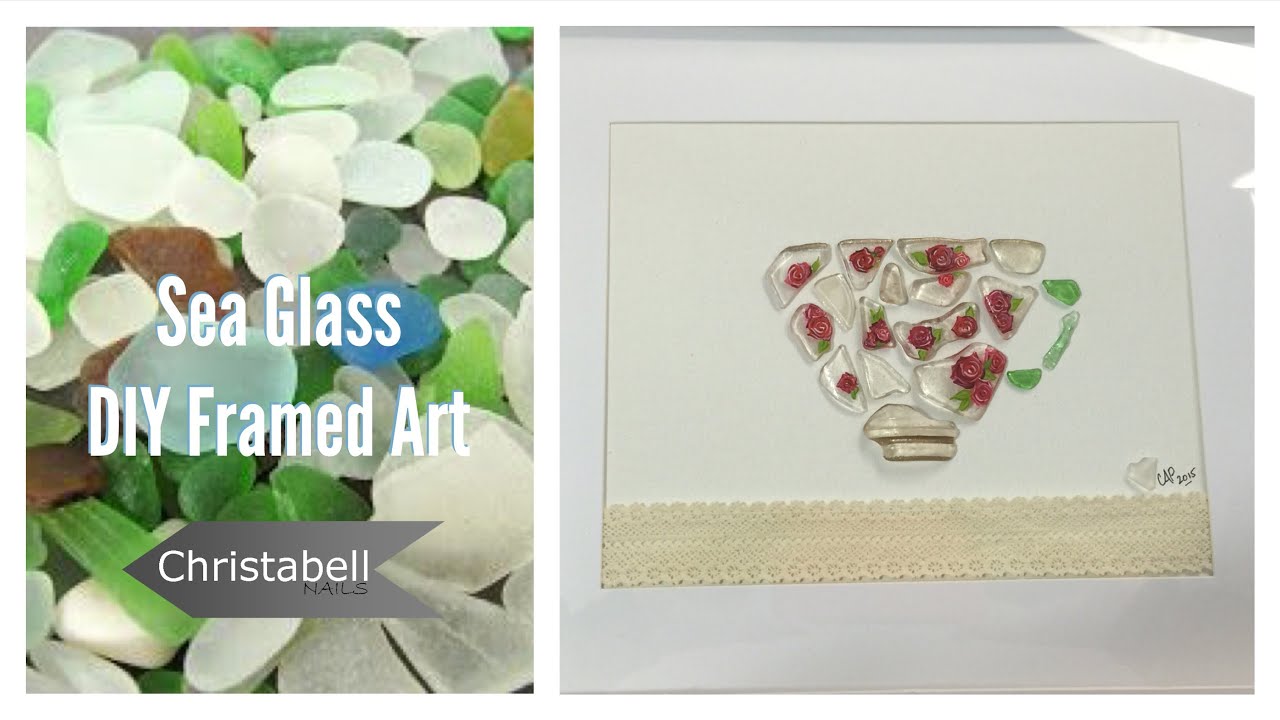 Beach Glass Framed Art - DIY Project