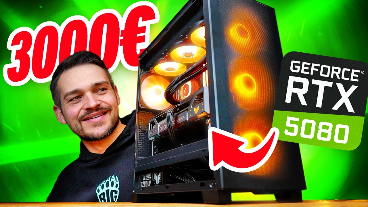3000&euro; GAMING PC mit RTX 5080!! Zusammenbau & Test (2025)