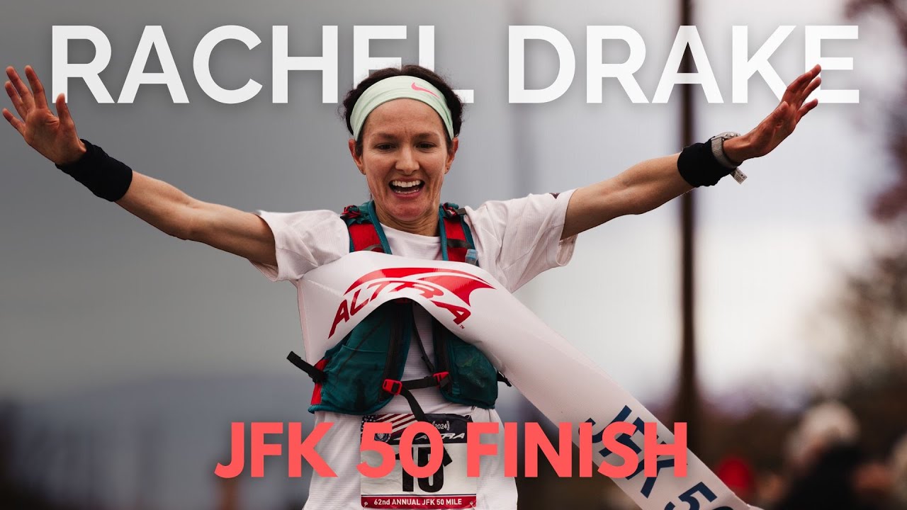 Rachel Drake's JFK 50 Mile Course Record Finish | 2024