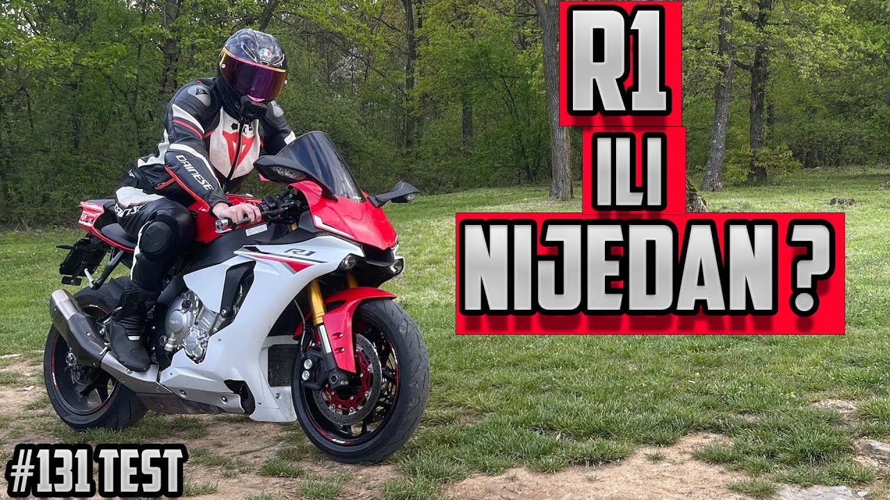 Test Motora:  Yamaha R1 (2017) - RN32 - First Ride - Review