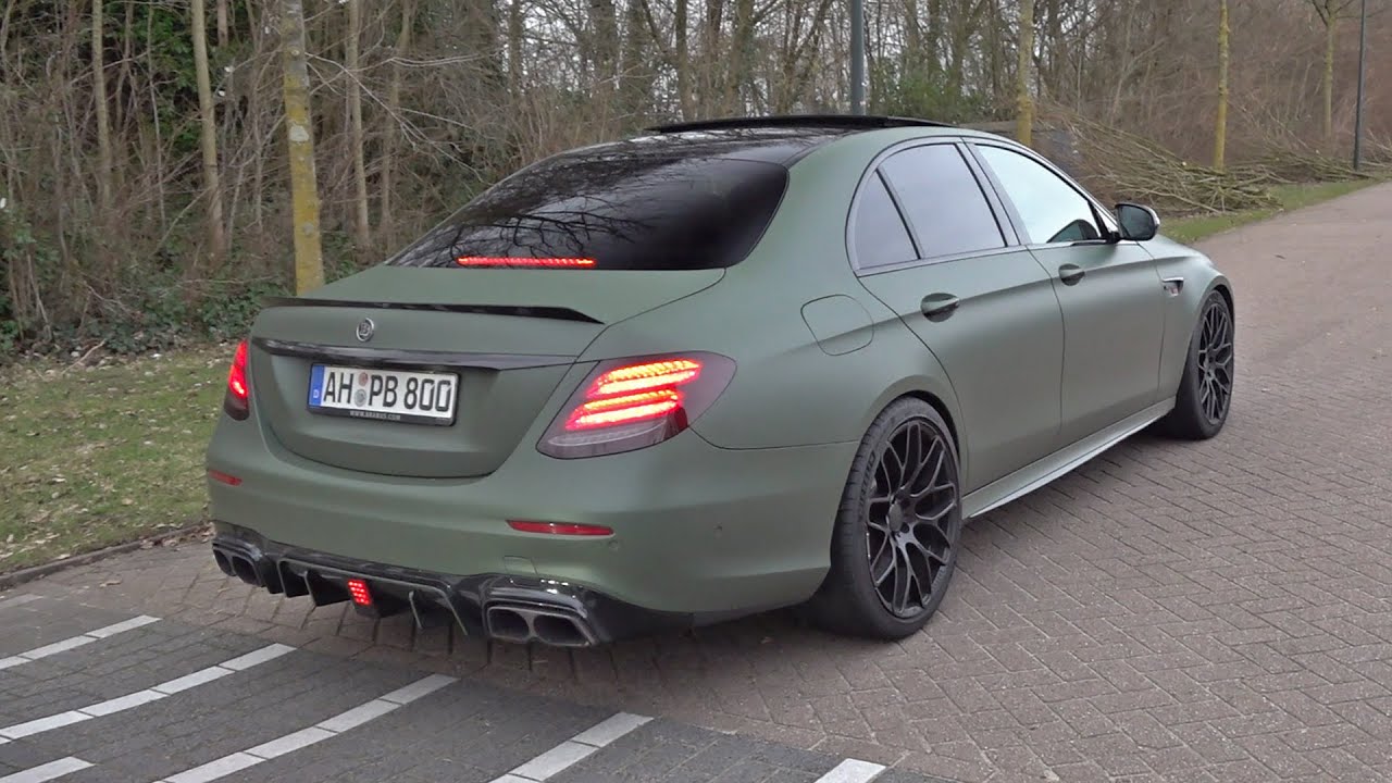 BRABUS 800 E63 S Sedan 4.0L V8 BiTurbo 🔥 REVS & ACCELERATIONS!