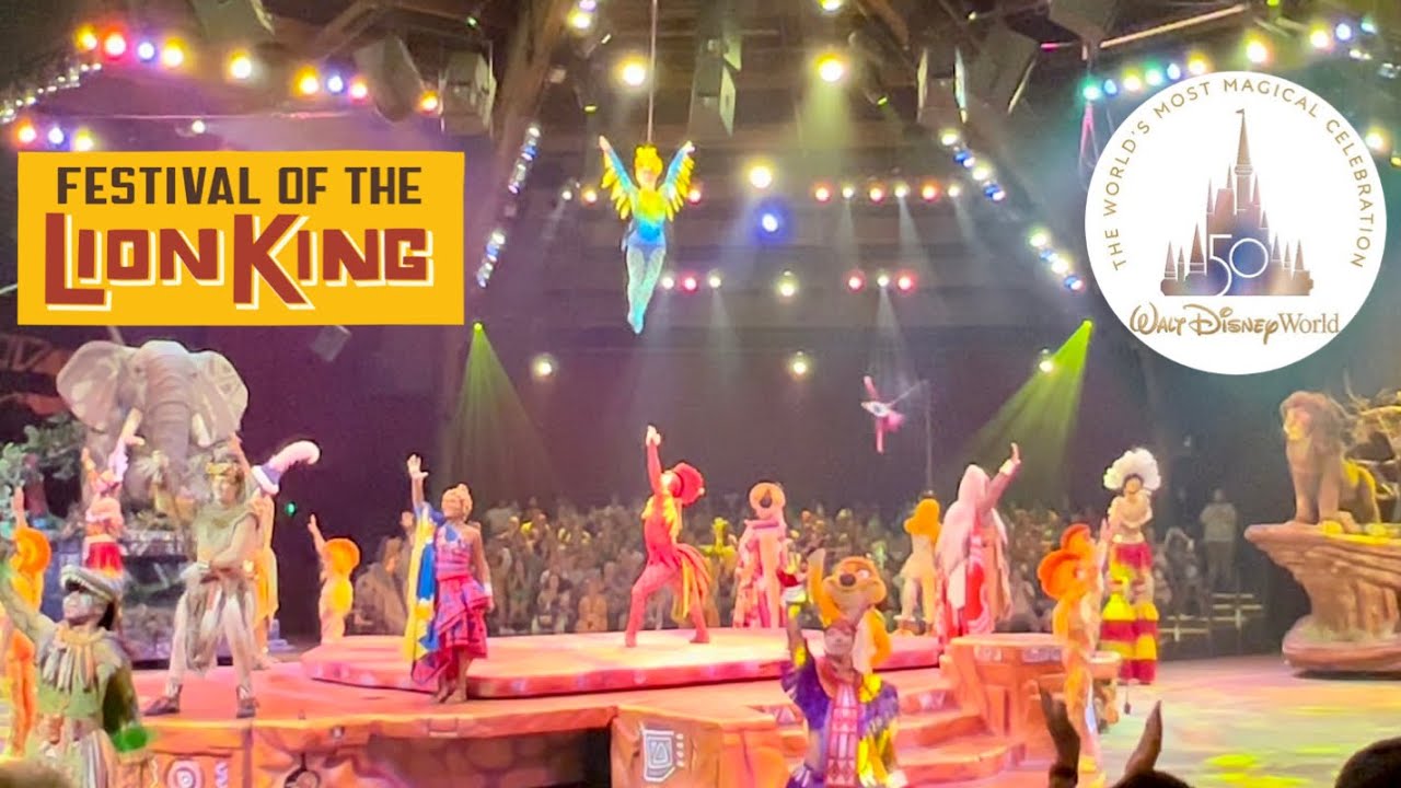 【WDW】フロリダのディズニーランドでライオンキング！ FESTIVAL OF THE LION KING @ ウォルトディズニーワールド，アニマルキングダム
