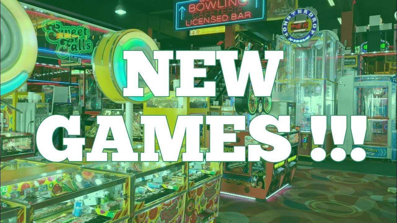 PLAYING ALL THE NEW GAMES AT OLYMPIA LEISURE