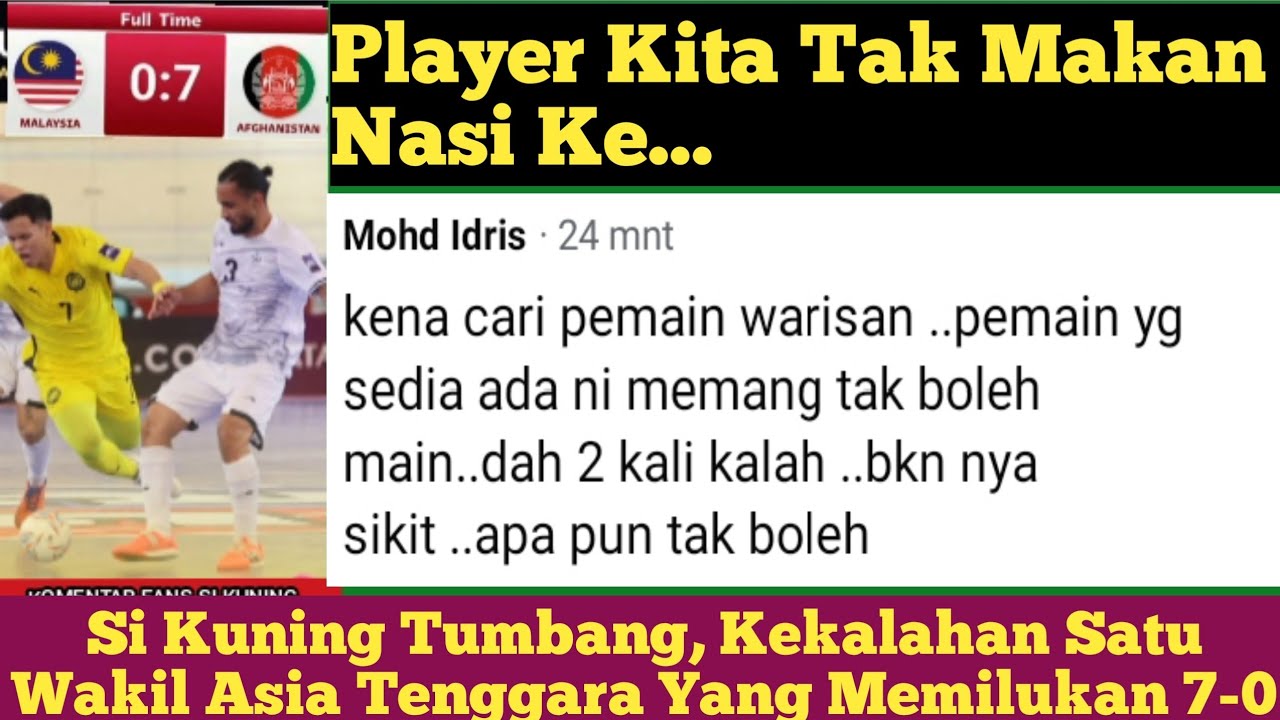 Komentar Esmosi Fans Malaysia Setelah Timnas Futsal nya Di Bantai 7-0 || Piala Asia Futsal 2026