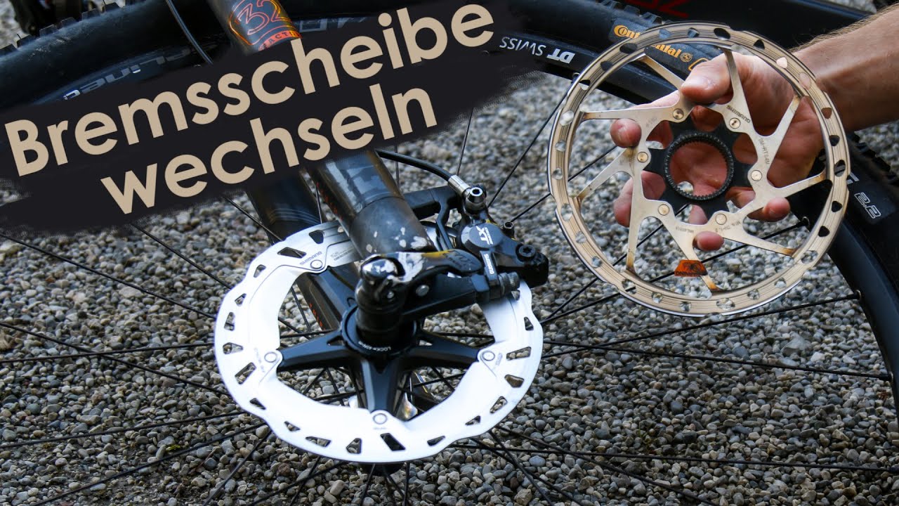 Bremsscheibe am Fahrrad wechseln (MTB)