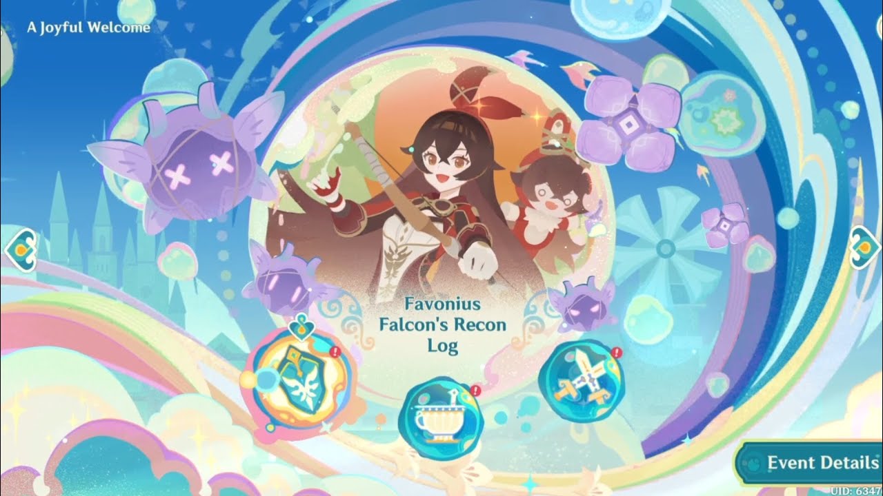 Favonius Falcon's Recon Log | Event Quest | Genshin Impact Version Luna 5