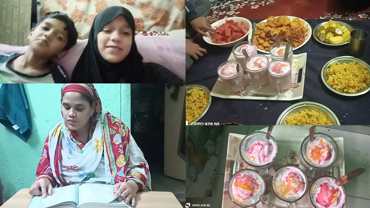 Main banai iftari ke liye homemade falooda🍧🍹