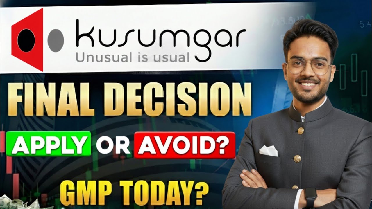 Kusumgar IPO Review Final | Kusumgar IPO GMP Today | Vishal Maurya