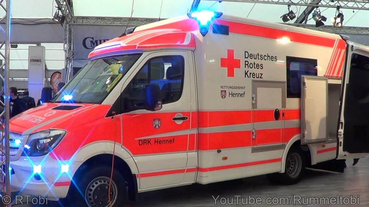 Hennef German Red Cross EMS ambulance - C Miesen - Rettmobil 2019 expo [GER | 5.2019]