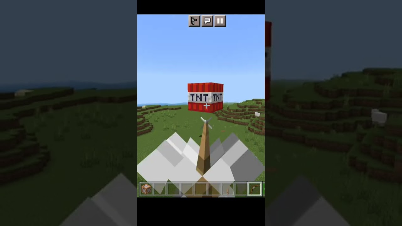 Minecraft COMMAND BLOCK hacks That's Actually Crazy (part-1) #short