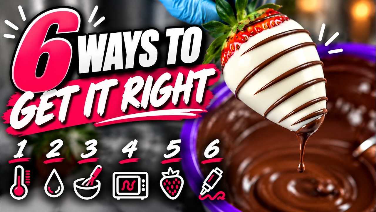 Chocolate Covered Strawberries Tutorial | Helpful Tips
