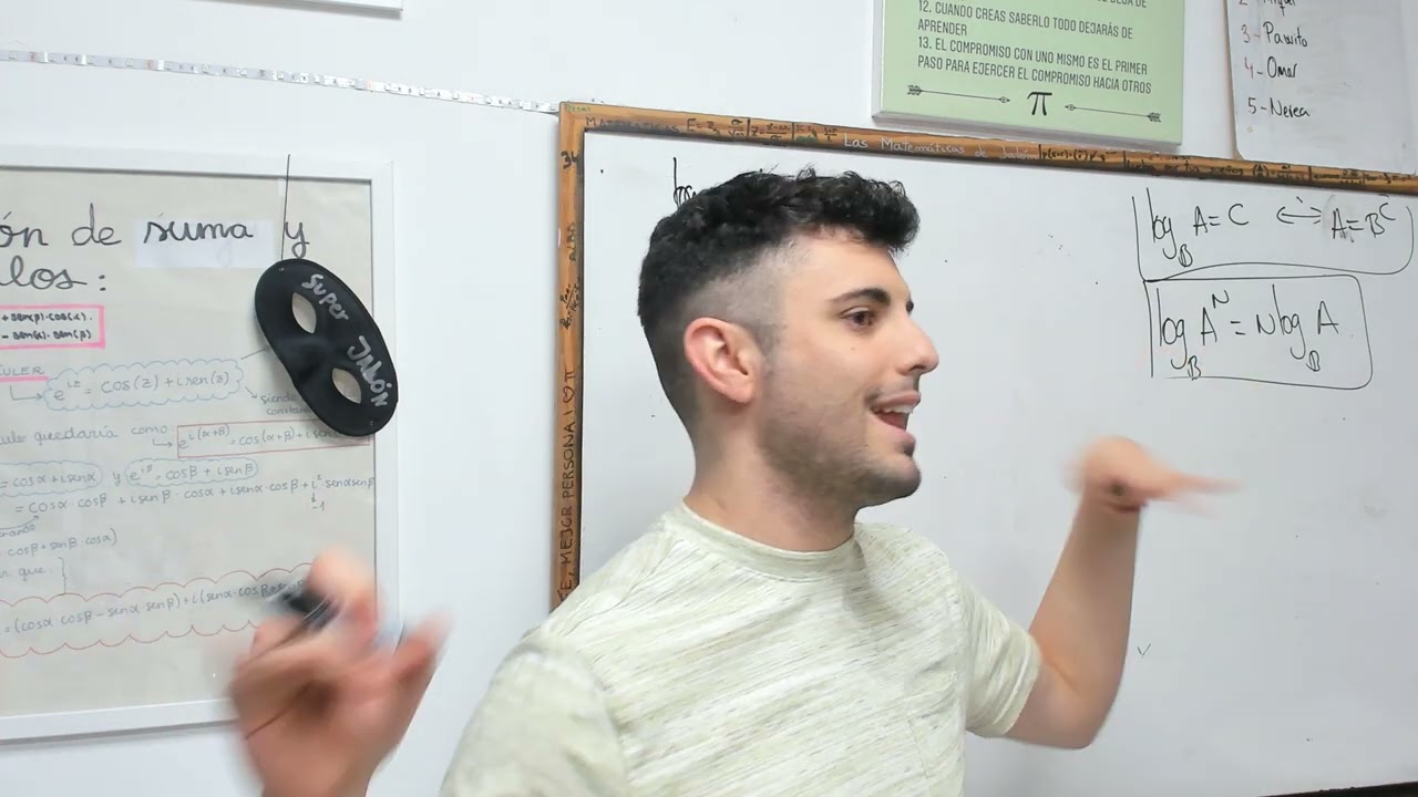 Demostrando una propiedad de los LOGARITMOS ⭐ ENTRE DELINCUENTES