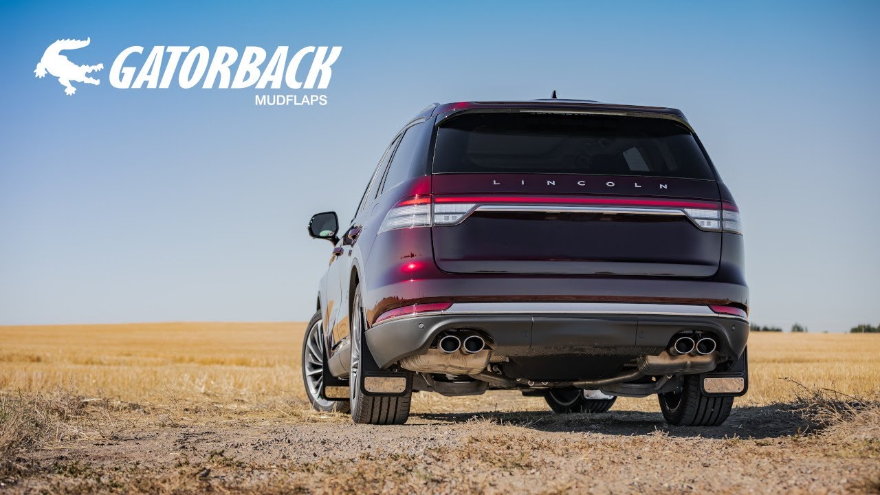 2020 Lincoln Aviator Gatorback Mudflap Installation