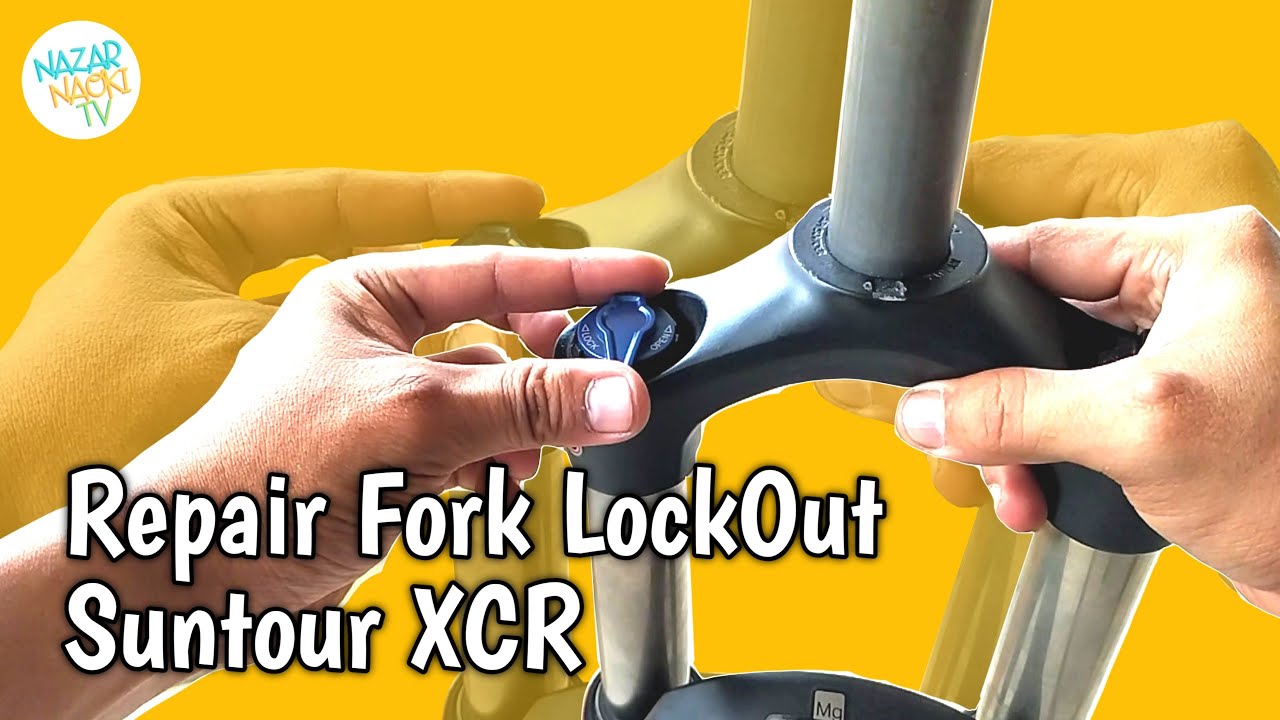 Cara Perbaiki Fork MTB Suntour XCR - Lock Fork MTB Tidak Berfungsi #mtb #mountainbike #fork #suntour