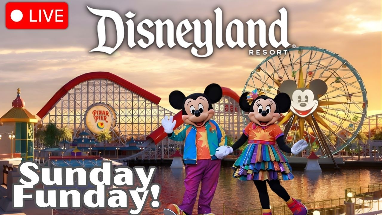 DISNEY Sunday Funday at Disneyland Resort! #livestream