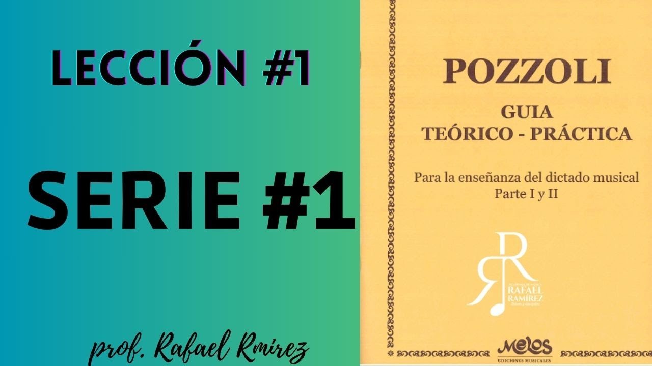 LECCIÓN #1 DE LA SERIE #1-   Lectura Rítmica con el Prof.  ⁨@rafaramirezmusic⁩