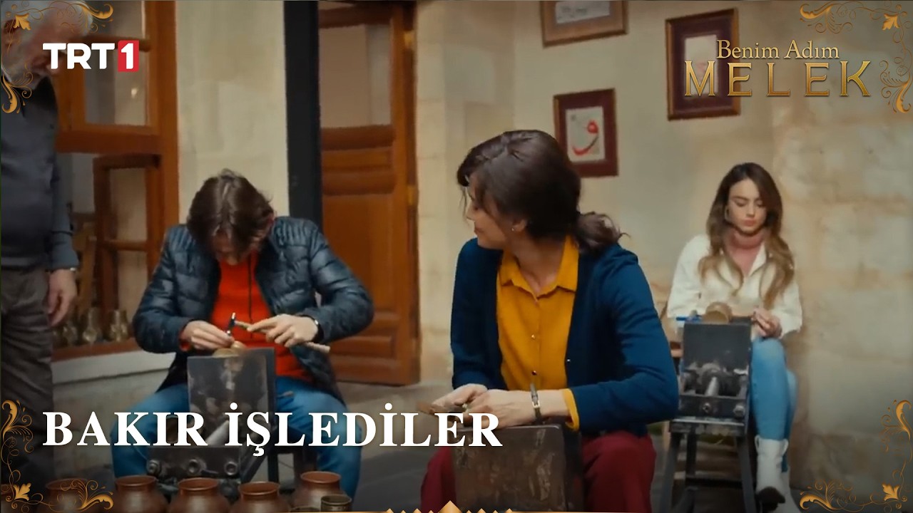 Çocukları Bakır İşlemeyi Öğrendi - Adım Melek 9. Bölüm