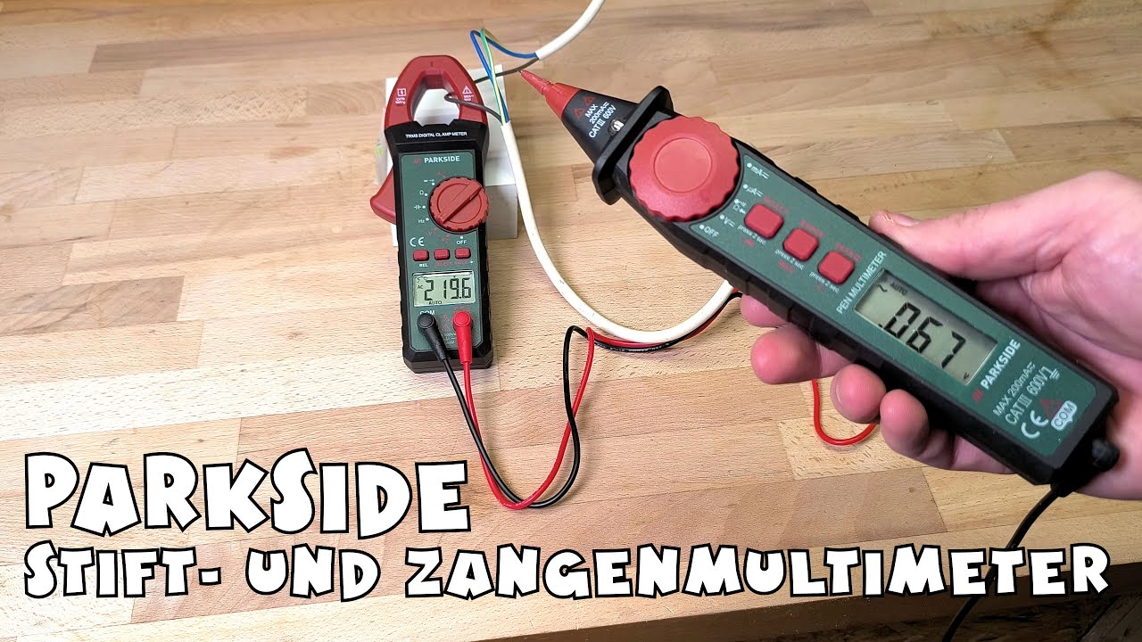 PARKSIDE® Zangenamperemeter PZM 2 B4 / Stift-Multimeter PSM 2 B4