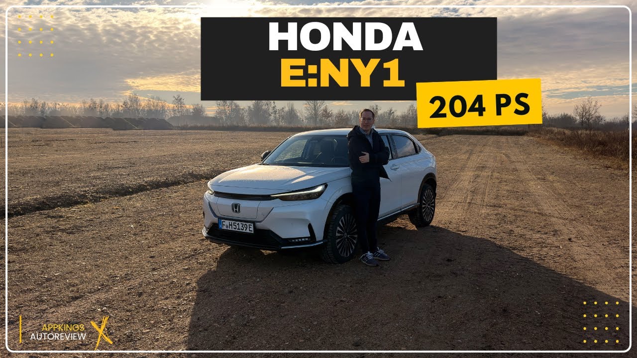 Honda e:Ny1 (2025) mit 204 PS – Der erste vollelektrische SUV